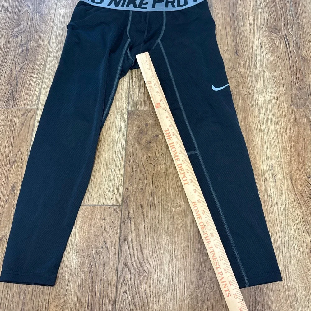 Nike Hyperwarm Pro Combat Compression Tights Pants Men's XL Black‎ Athletic